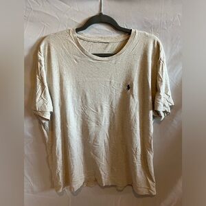 Polo Ralph Lauren Mens Light Gray T Shirt